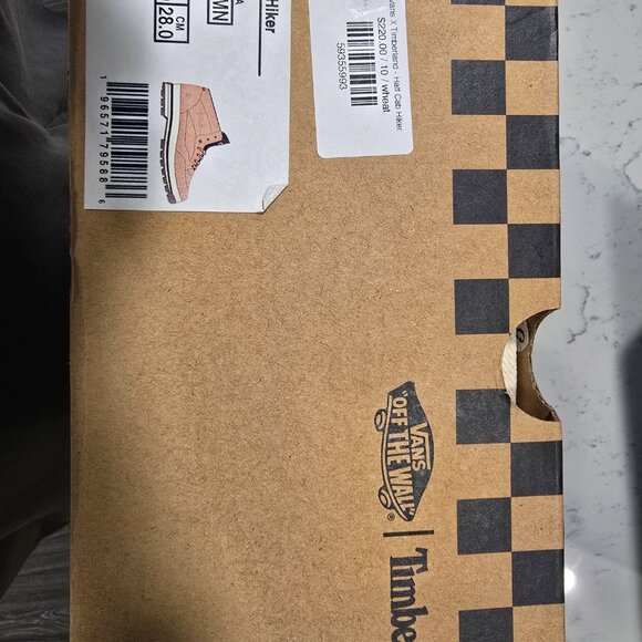 VANS x Timberland Boots Half Cab Hiker Wheat VN000CBNWEA Men’s US 10 NEW RARE - Picture 5 of 16